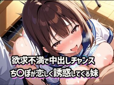 魅力的な美しさが広がる世界！欲求不満で中出しチャンス！  〜誰もいないからって兄のち〇ぽが欲しくて誘惑してくる妹〜