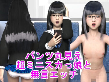 美しさが織り成す幻想的な時の流れ！パンツ丸見え超ミニスカっ娘と無言エッチ