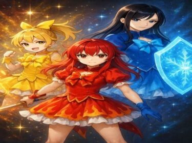 美の極限を堪能する一瞬！星奏姫トリニティ・レイ  堕ちる戦士たち