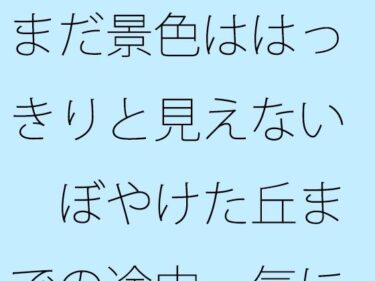 美しさが織り成す幻想的な世界の力！まだ景色ははっきりと見えない  ぼやけた丘までの途中  気にしているということと・・・