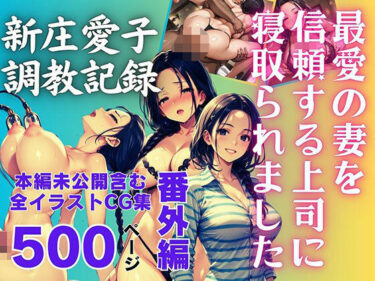 心を打つ美しさの一瞬！最愛の妻を信頼する上司に寝取られました。番外編 新庄愛子調教記録 500ページ