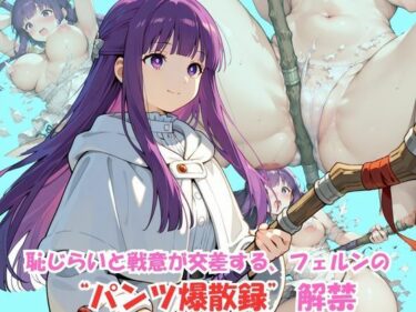 あなたの感性を揺さぶる映像！恥じらいフェルン、戦闘中にパンツ全開