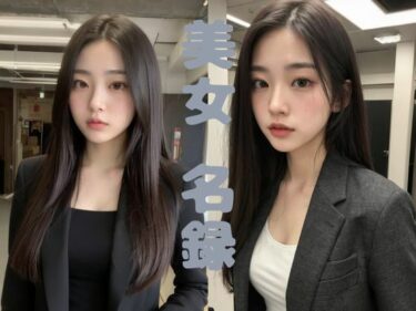 あなたを包む美の至福！【美女名録】vol9.7  秘書の誘惑。冷たくても、惹かれてしまう。 198枚  【AIグラビア写真集】