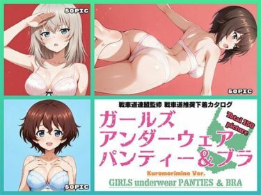 目を見張る映像の新境地！Girls underwear panties and bra 黒森峰編