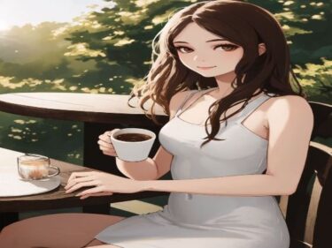 あなたを引き寄せる無限の力の美しさ！【273枚大容量】癒しのカフェタイムAI美女素材集