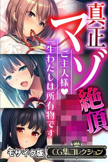 貪欲な欲望が暴走する瞬間！真正マゾ絶頂●● 〜ご主人様 一生わたしは所有物です〜【CG集コレクション】 モザイク版