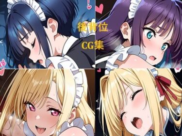 心を奪う鮮烈な美しさ！メイドさん 夜のお仕事 後背位