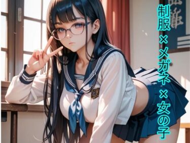 魅力的な美が輝く未来！制服×メガネ×女の子