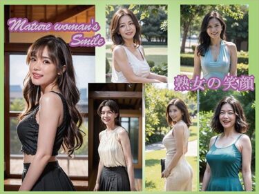 美しさが広がる幻想の時空間！【AIグラビア】熟女60人の笑顔