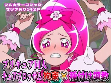 目と心が共鳴する美の時間！プリキュア同人 キュアブロッサム拘束×種付け調教