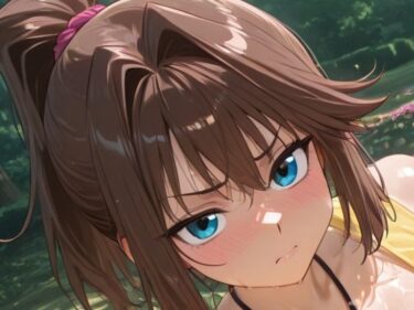 あなたの感覚を揺さぶる美しい調和！公園のおじさんたちと仲良くさせられる杏子ちゃん！