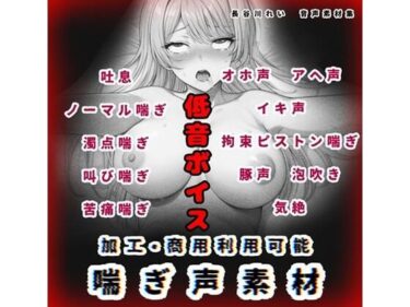 あなたを魅了する至高の時間！加工、商用利用可能！【喘ぎ声素材 低音ボイス】ハード系有り！そのまま聴くのもOK